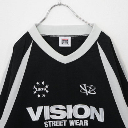 VISION STREET WEAR 尼龍套頭衫 黑色 (CT7266BK)