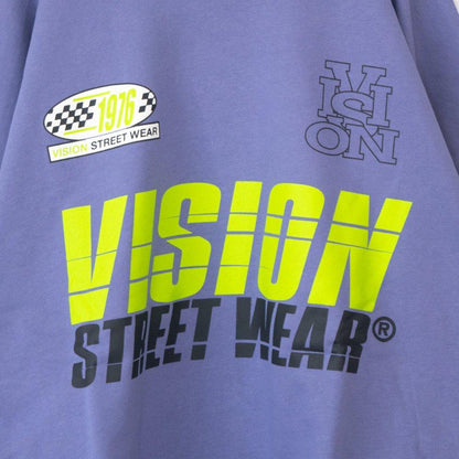 VISION STREET WEAR 賽車標誌衛衣 紫色 (CT7267PP)