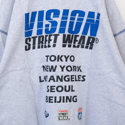 VISION STREET WEAR 賽車標誌衛衣 灰色 (CT7267GY)