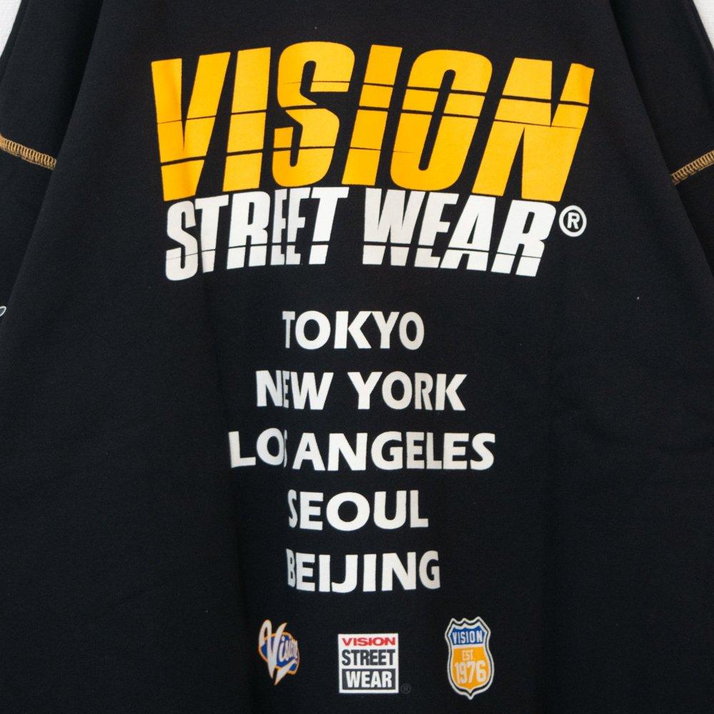 VISION STREET WEAR 賽車標誌衛衣 黑色 (CT7267BK)