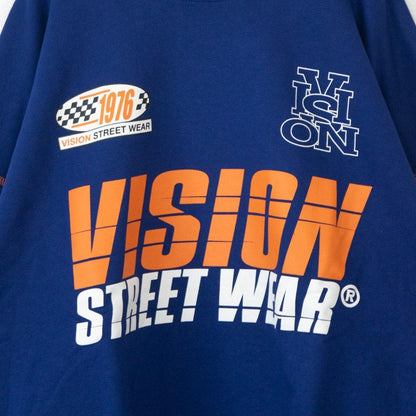 VISION STREET WEAR 賽車標誌衛衣 海軍藍 (CT7267NV)