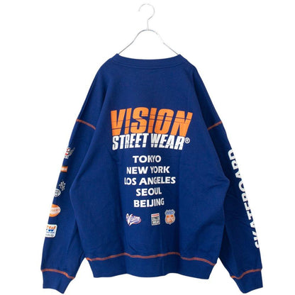 VISION STREET WEAR 賽車標誌衛衣 海軍藍 (CT7267NV)