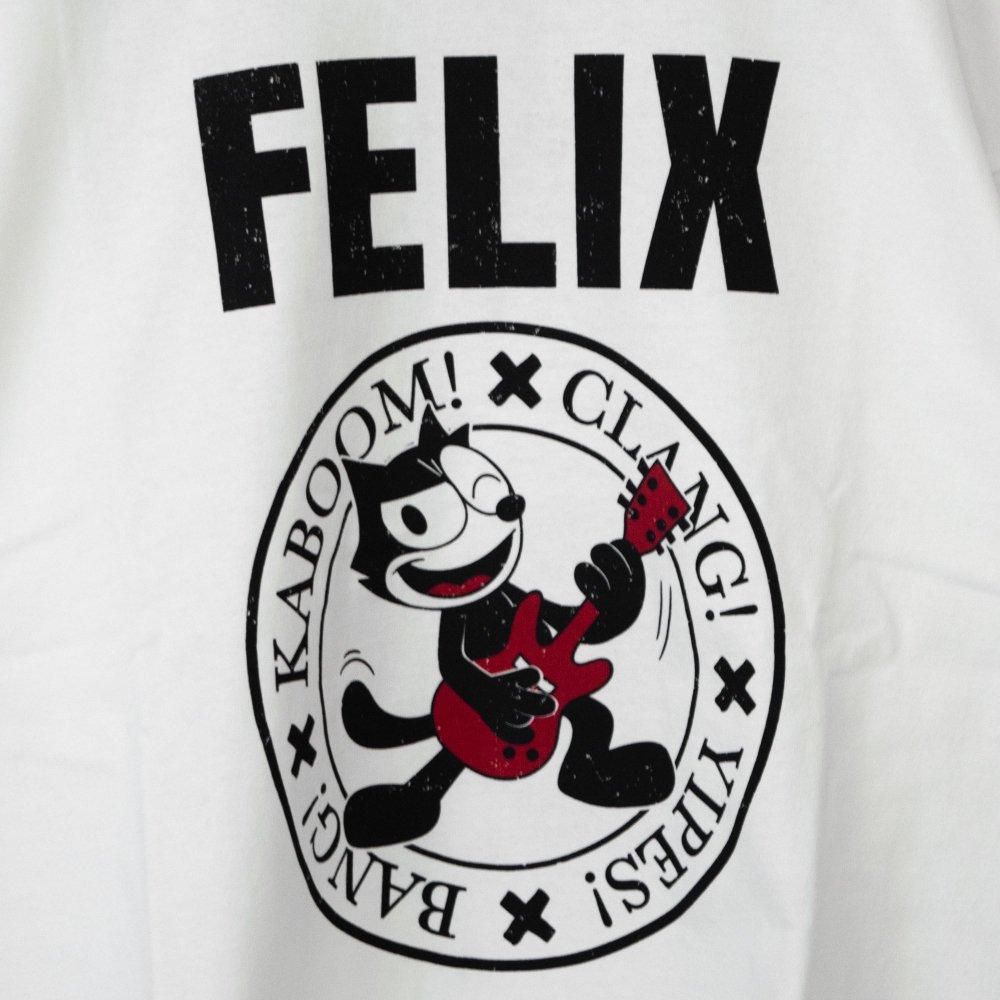 FELIX THE CAT 巡迴漫畫圖案 短袖T恤 白色 (CT7259WH)