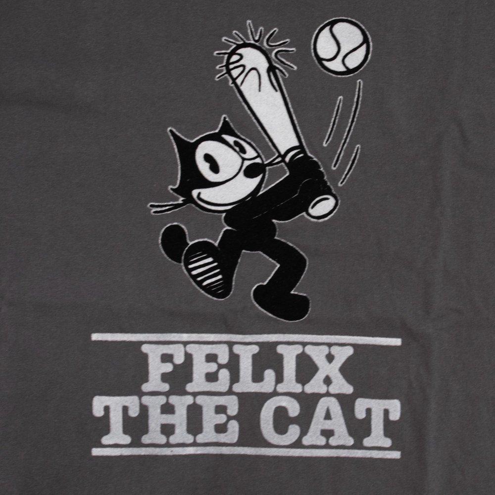 FELIX THE CAT 羊毛衫 絨毛 長袖T恤 炭灰色 (CT7258CH)