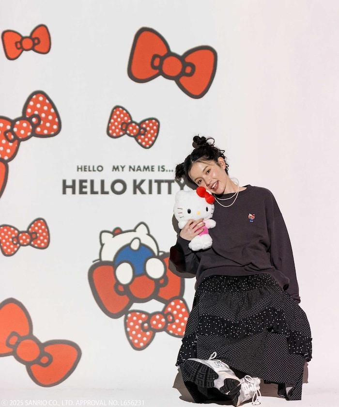 三麗鷗 'HELLO KITTY' 背面印花衛衣