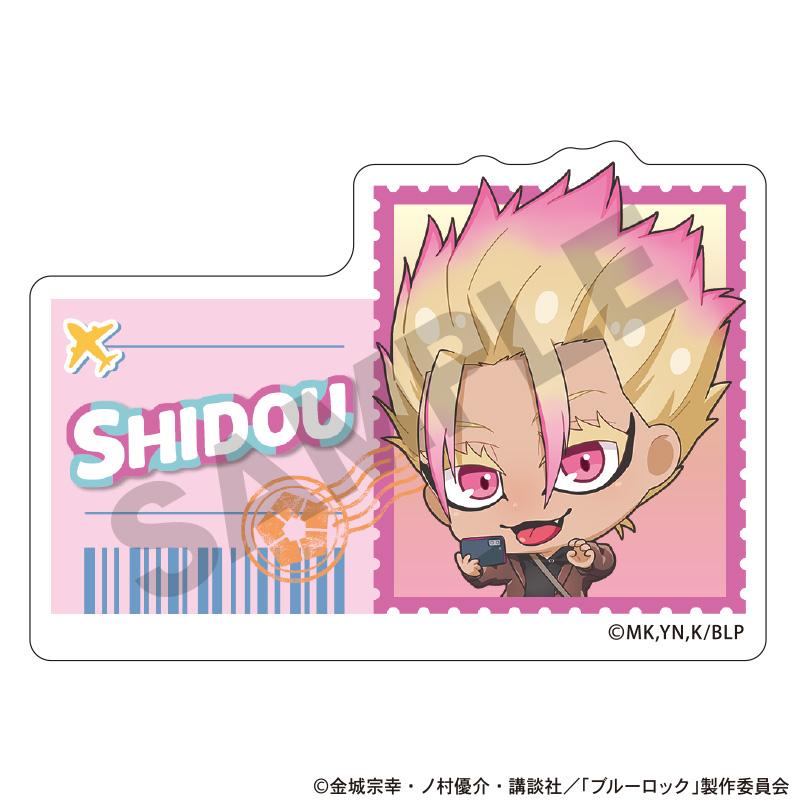 《藍色監獄》亞克力姓名徽章 士道龍聖 迷你角色旅行