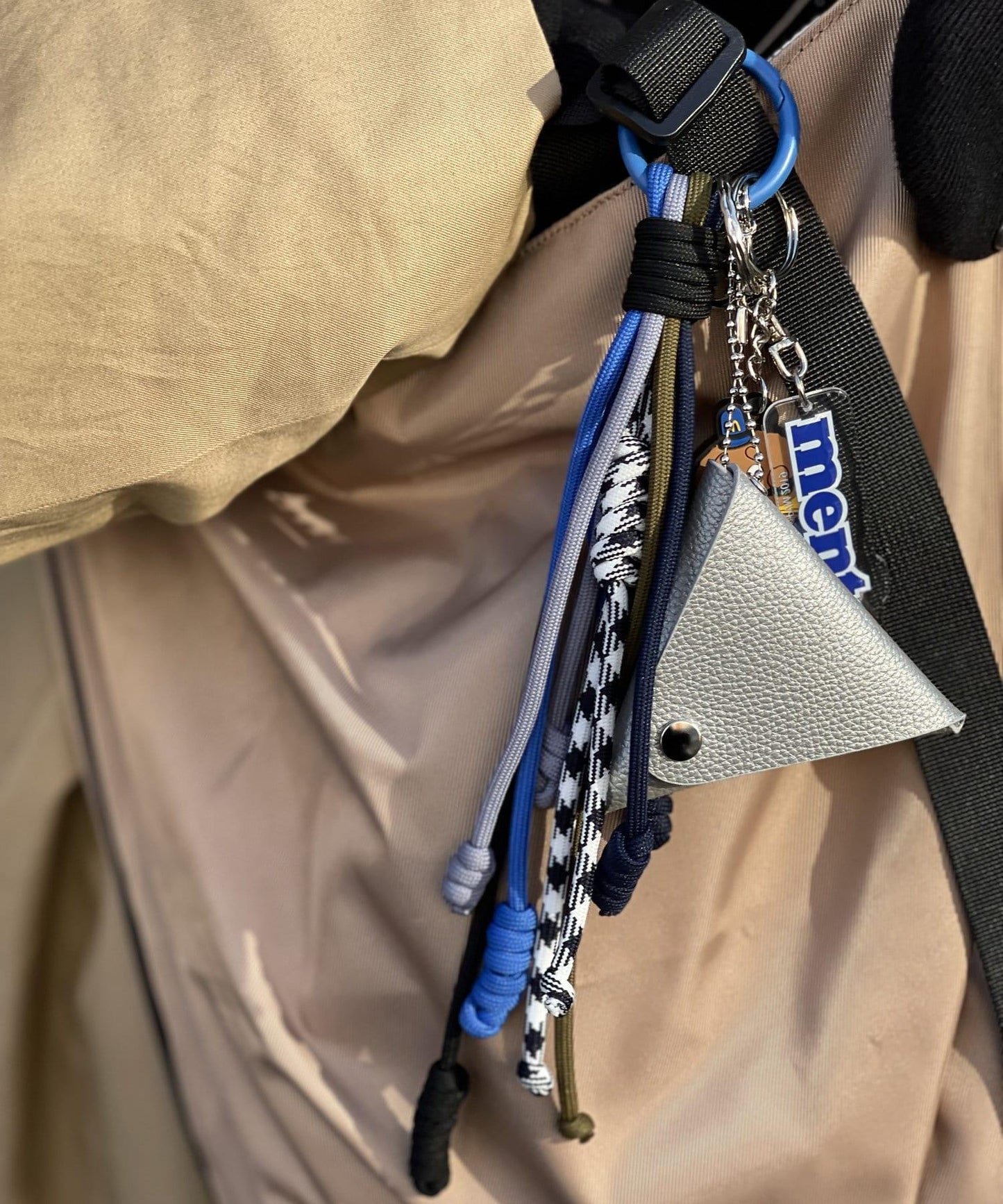 《網紅家居企劃》三角形化妝包掛繩/包包掛飾