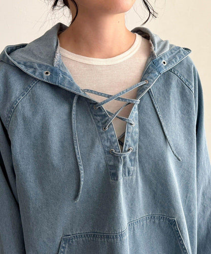 牛仔風格防風外套