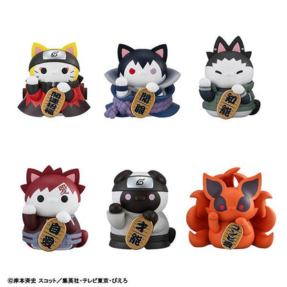 《火影忍者》-火影忍者疾風傳_MEGA CAT PROJECT 小喵! 招財貓FORTUNE 旋渦鳴人和夥伴們篇【禮盒/6個裝】