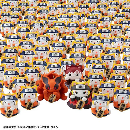 《火影忍者》-火影忍者疾風傳_MEGA CAT PROJECT 小喵! 招財貓FORTUNE 旋渦鳴人和夥伴們篇【禮盒/6個裝】