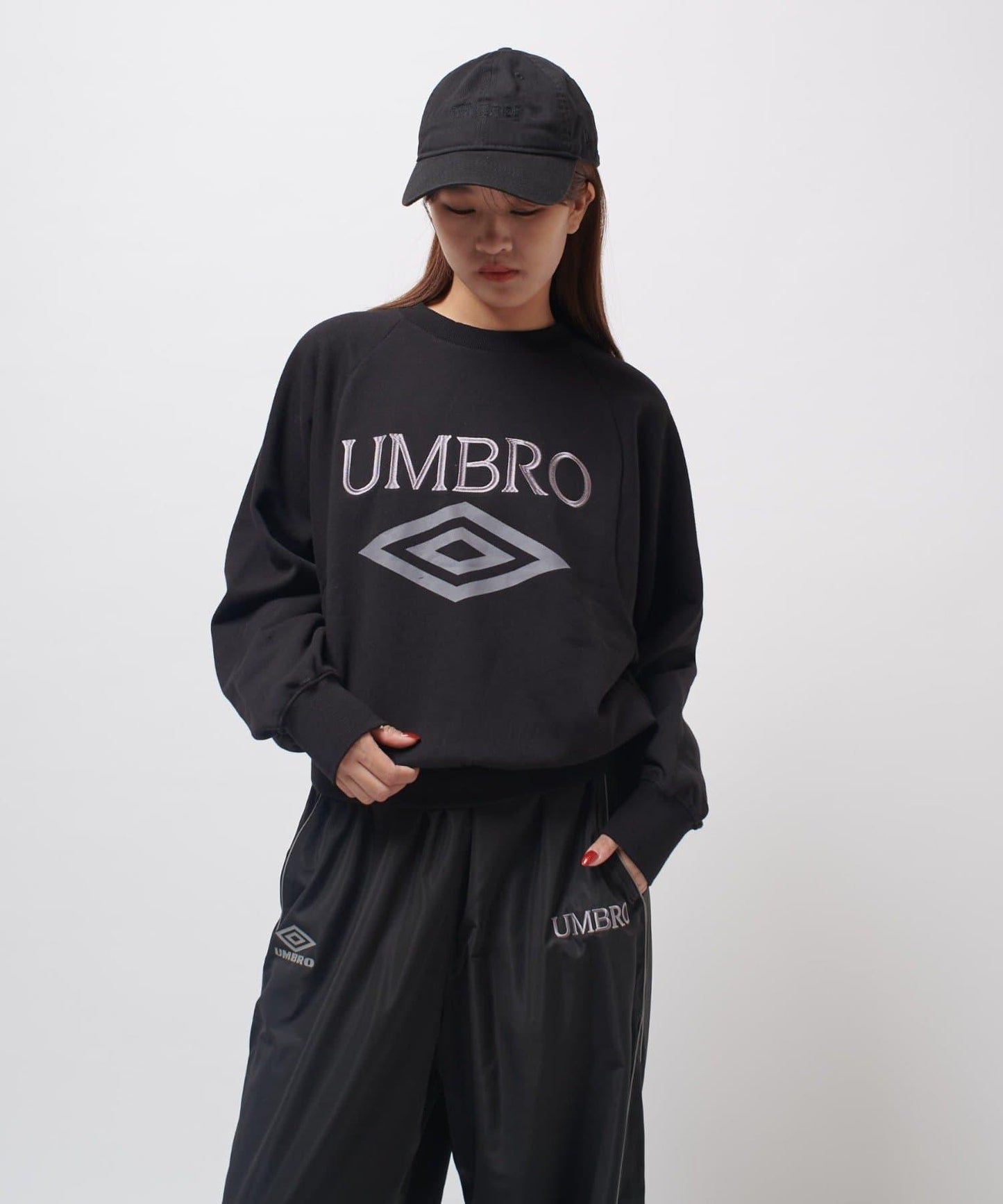 【UMBRO/安博×Lui’s】顏料圓領衛衣