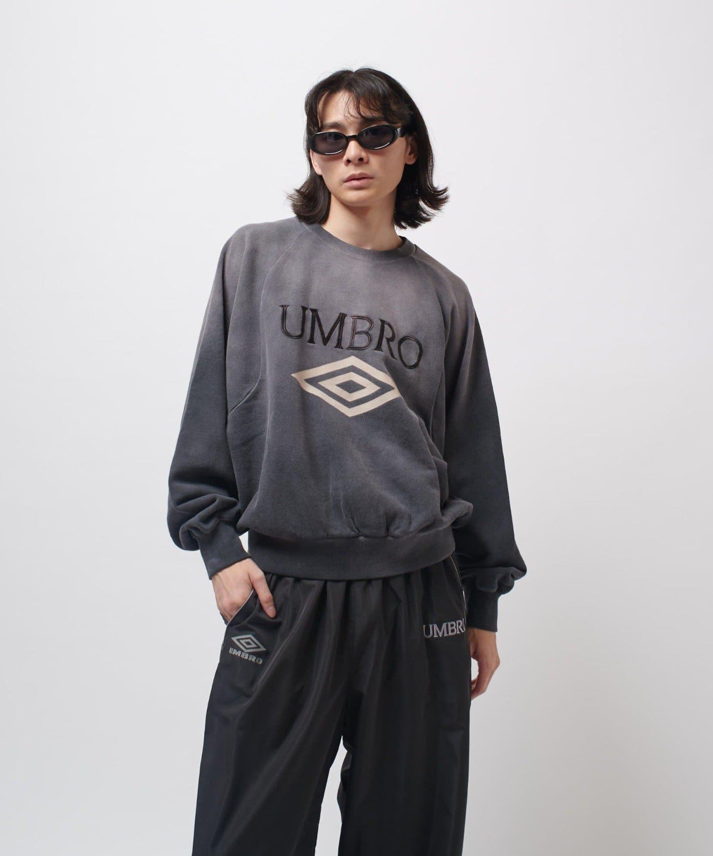 【UMBRO/安博×Lui’s】顏料圓領衛衣