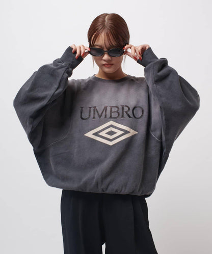 【UMBRO/安博×Lui’s】顏料圓領衛衣