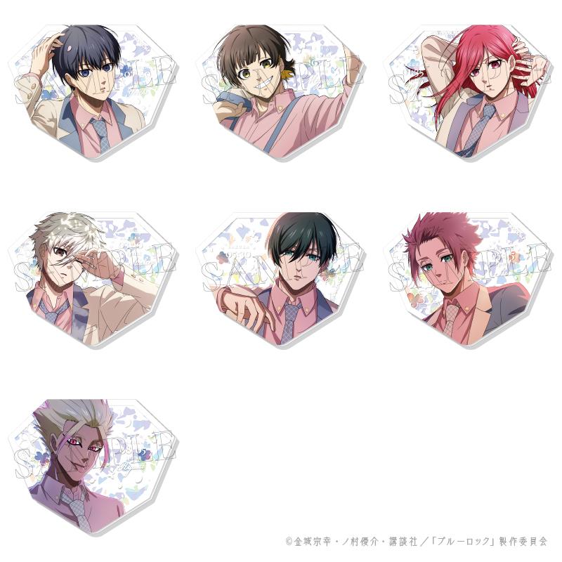 《藍色監獄》櫻花閃爍板 hologram 3.千切 豹馬