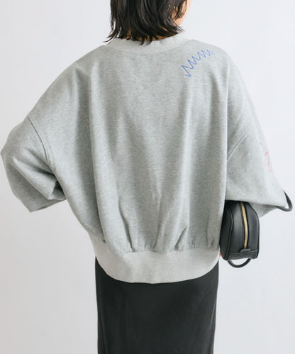 【玩心◎】多重刺繡衛衣