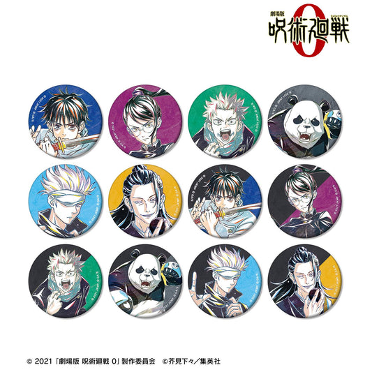 劇場版 《呪術回戰》 0_交易 Ani-Art 第2彈 鐵皮徽章(單個/全套盒)【盒裝/12包裝入】