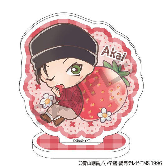 《名偵探柯南》_亞克力立牌 赤井秀一 卡拉貝可 草莓採摘