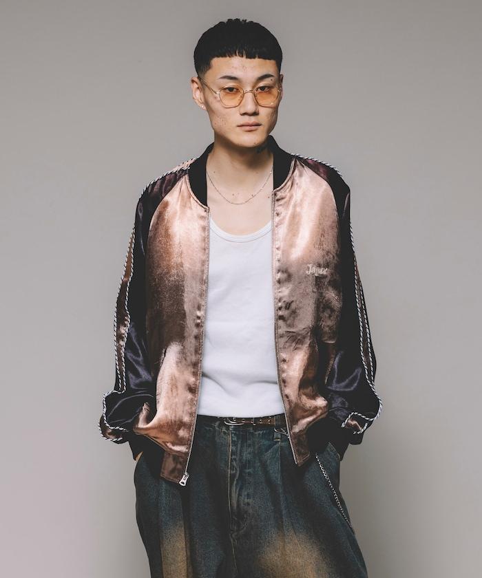 聯名 人造絲 外套