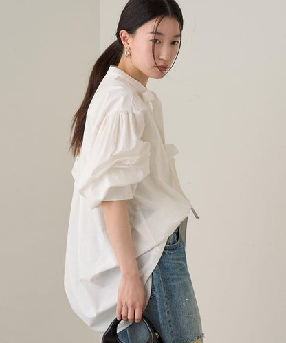 蝴蝶結襯衫