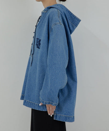 【PEAS】牛仔連帽衛衣