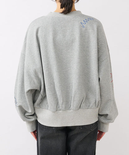 【玩心◎】多重刺繡衛衣
