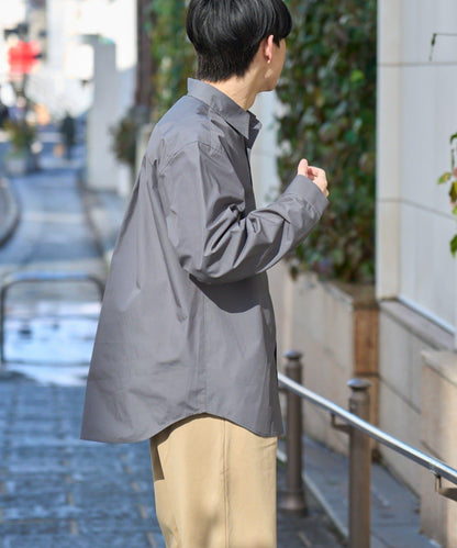 水洗棉寬鬆襯衫