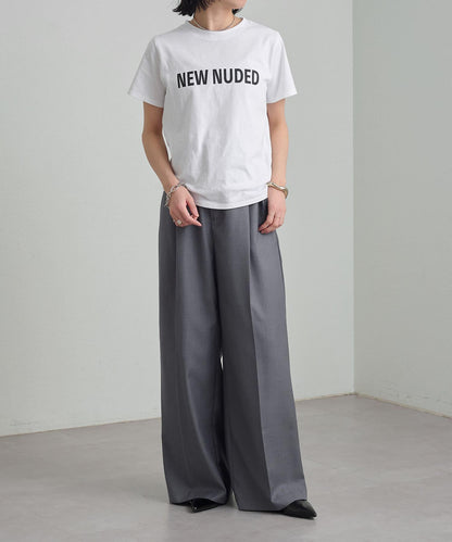 NEW NUDED T -> 新款裸色T恤