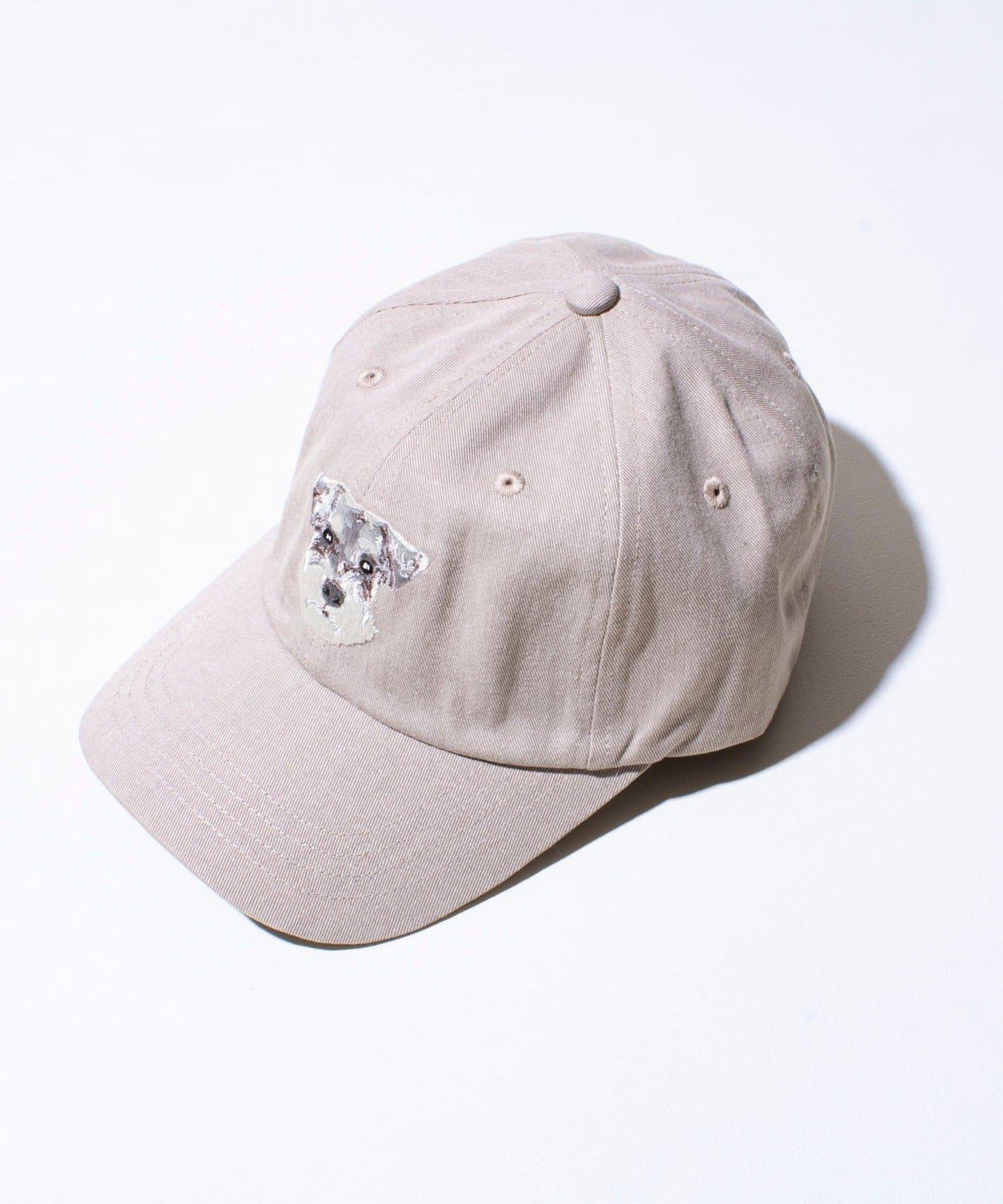 【GLOSTER】清洗後的狗刺繡帽
