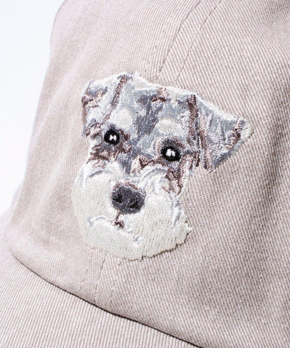 【GLOSTER】清洗後的狗刺繡帽