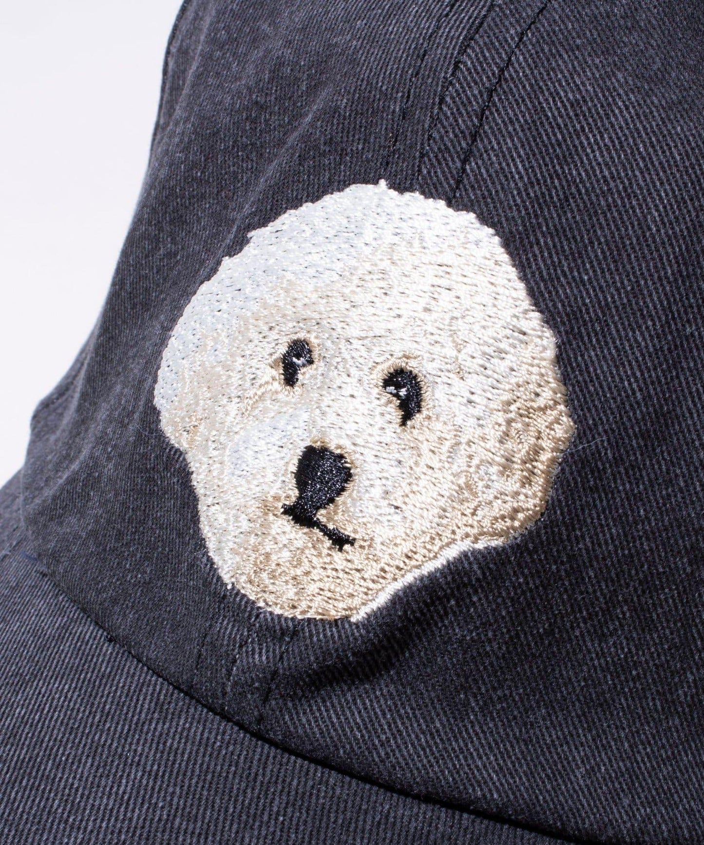 【GLOSTER】清洗後的狗刺繡帽