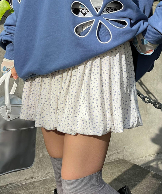 【HELLO.SANFRANCISCO/哈羅舊金山】小花紋氣球裙