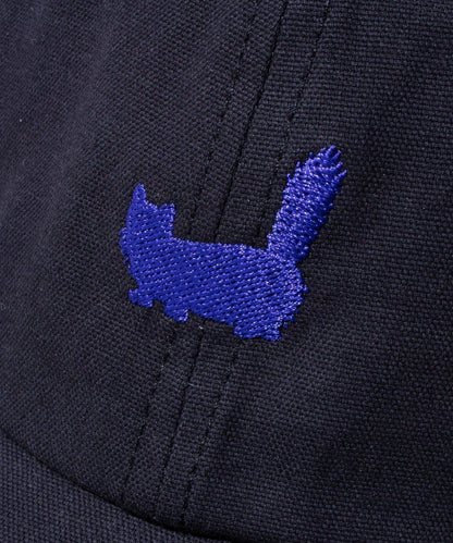 【GLOSTER】狗貓剪影刺繡顏色帽子 CAP
