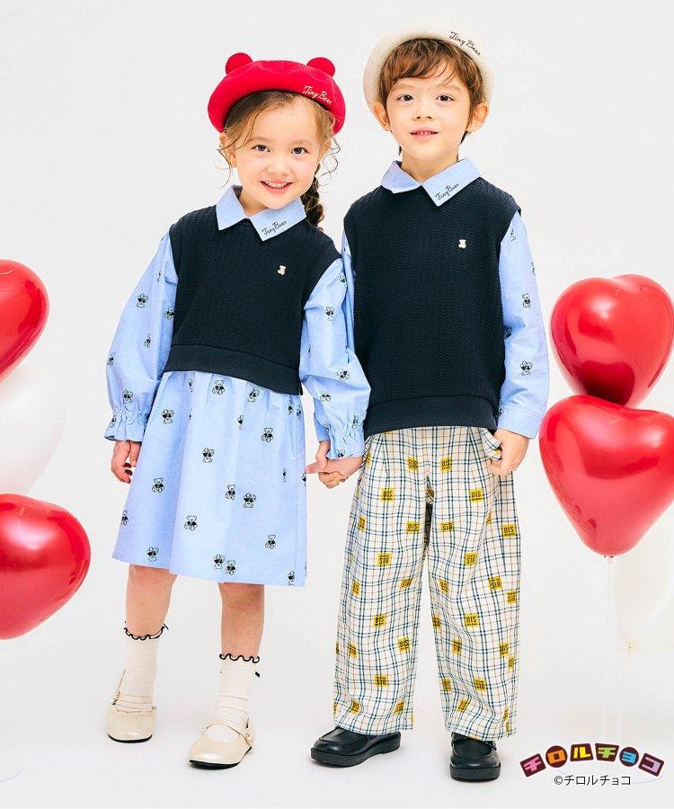 小熊連帽背心襯衫