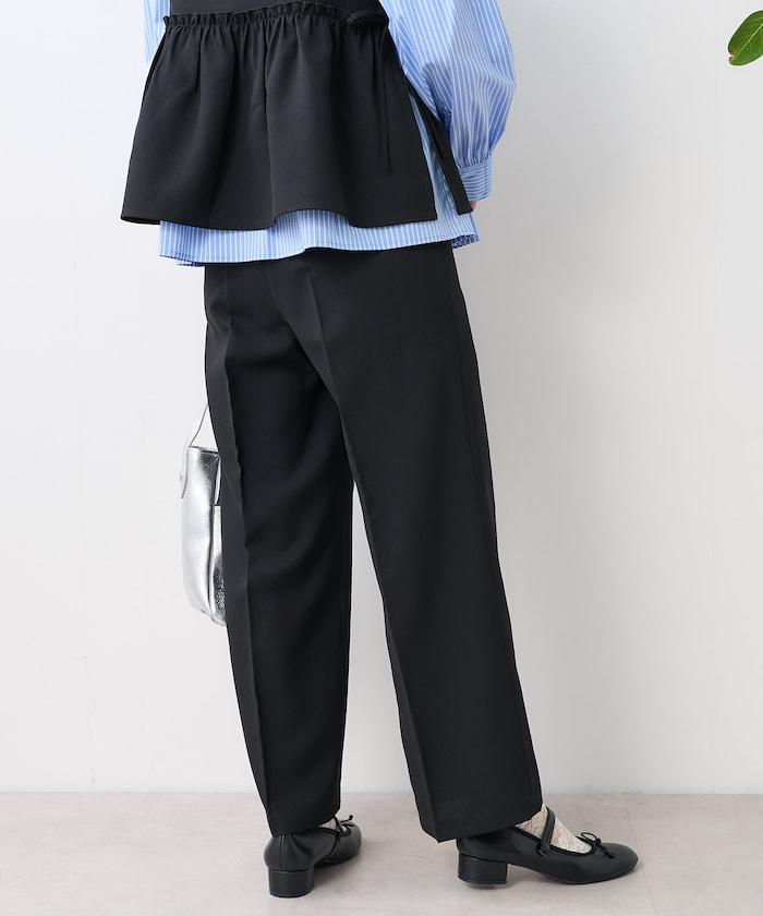 亞麻觸感 背心 套裝