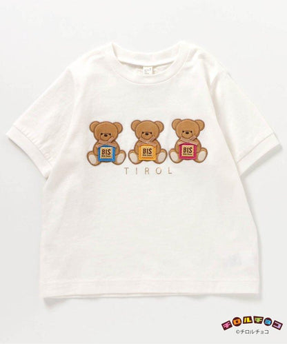 巧克力熊×小熊T恤