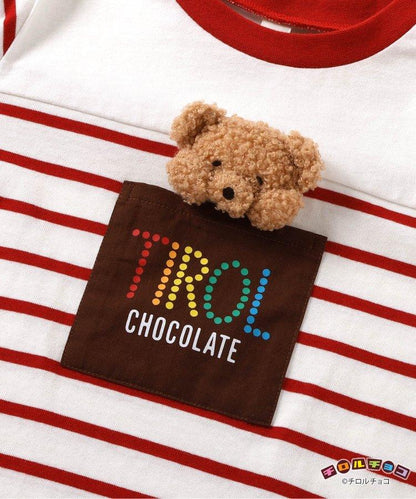 巧克力熊×小熊T恤