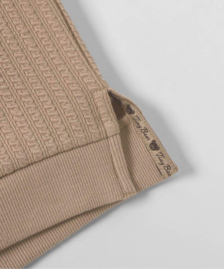 小熊連帽背心襯衫