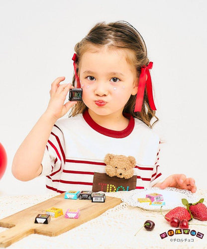 巧克力熊×小熊T恤