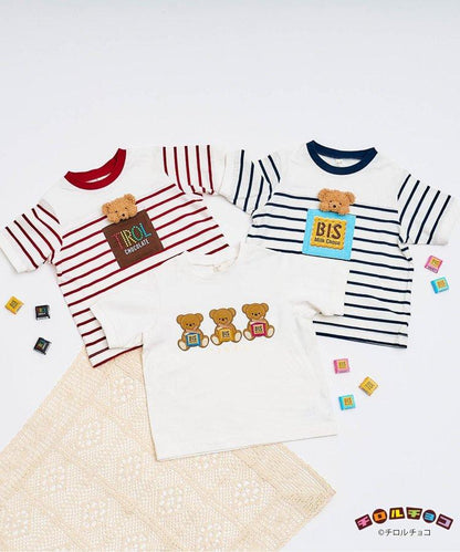巧克力熊×小熊T恤