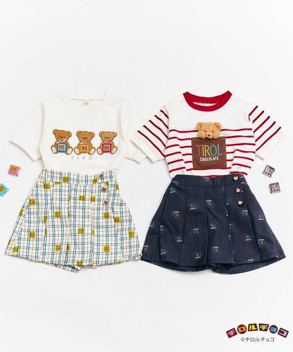 巧克力熊×小熊T恤