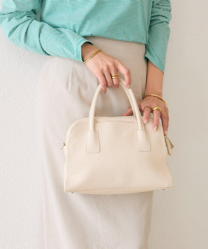 【既能優雅又能休閒】皮革波士頓