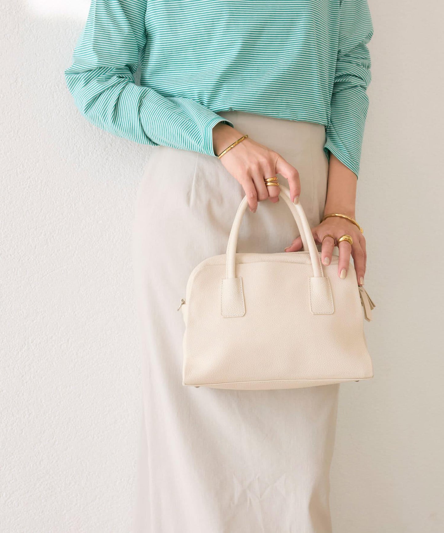 【既能優雅又能休閒】皮革波士頓