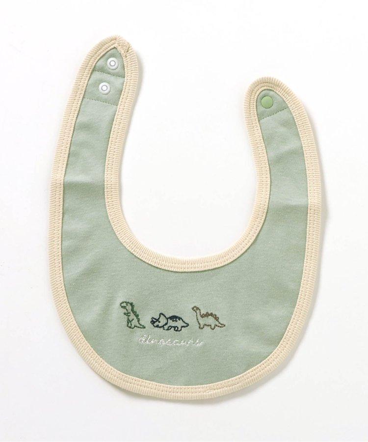 恐龍車刺繡連衣裙