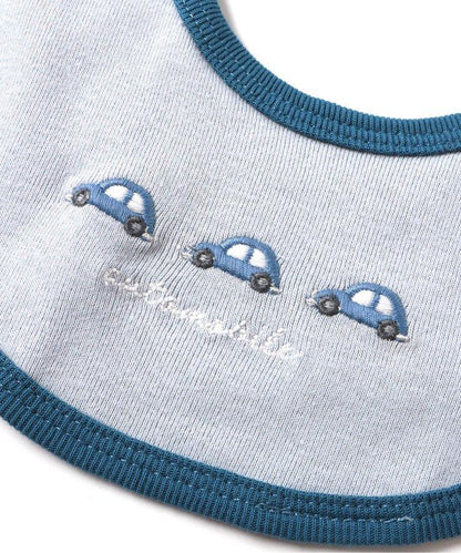 恐龍車刺繡連衣裙
