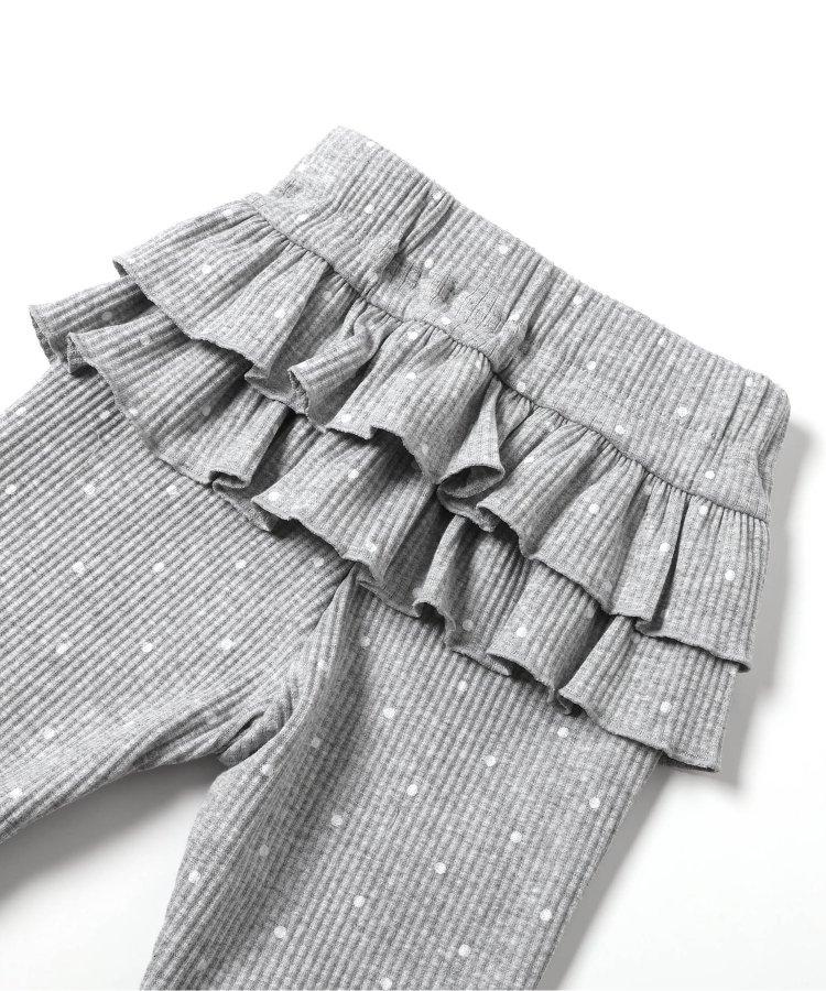 後排褶邊緊身褲｜7天風格褲 10分褲