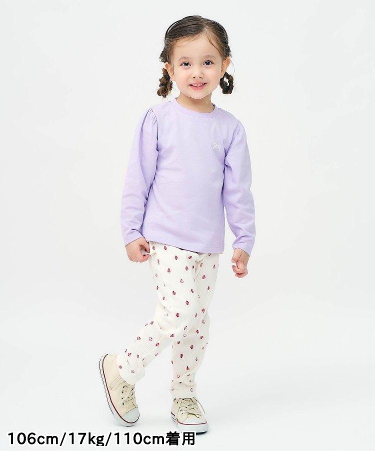 後排褶邊緊身褲｜7天風格褲 10分褲