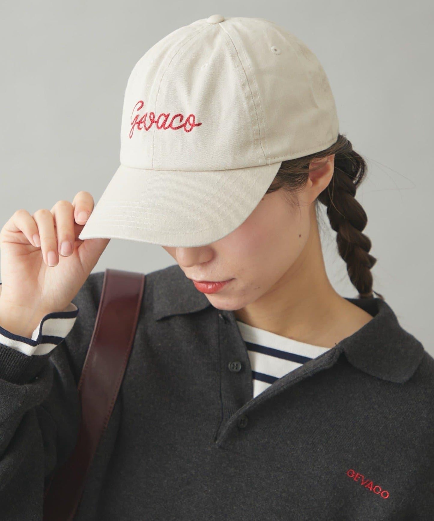 【GEVACO】鏈條刺繡logo帽