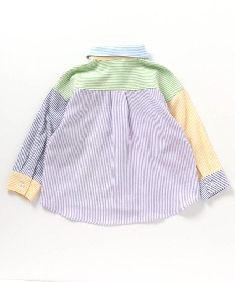 春季彩色條紋襯衫