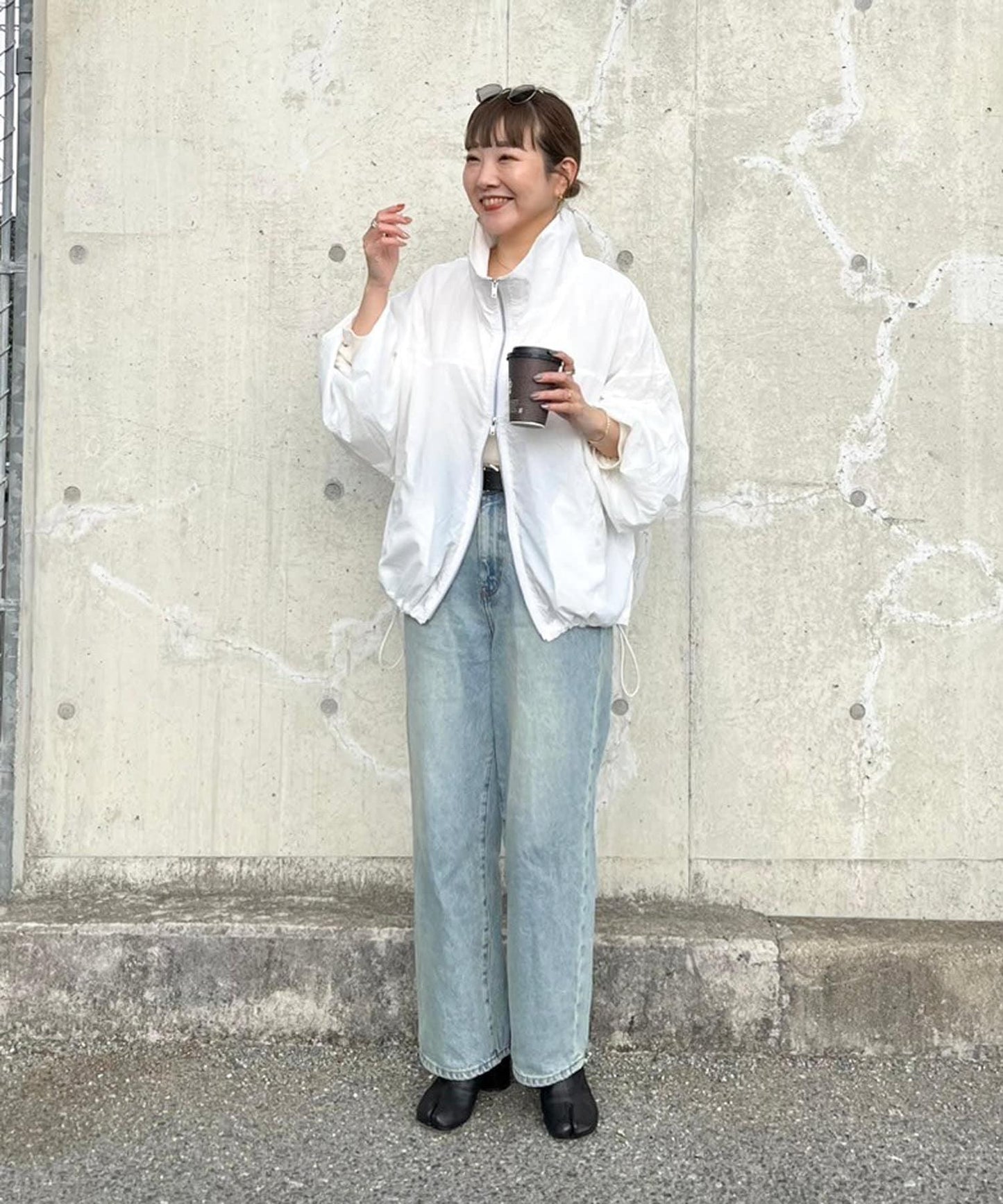 【廟宇計劃】雙面透明尼龍立領夾克