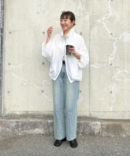 【廟宇計劃】雙面透明尼龍立領夾克
